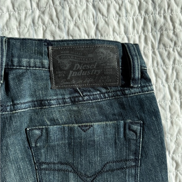 Diesel Straight-Leg Blue Jeans - Picture 8 of 10
